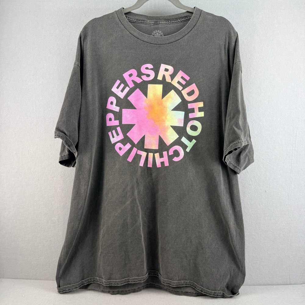Red Hot Chili Peppers Unlimited Love World Tour 2024 Tee Shirt Mens XL Grey RHCP - Picture 2 of 10